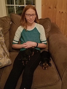 20191130_180304 Emily With Puppy Friends